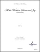 All the World in Silence and Joy SATB choral sheet music cover